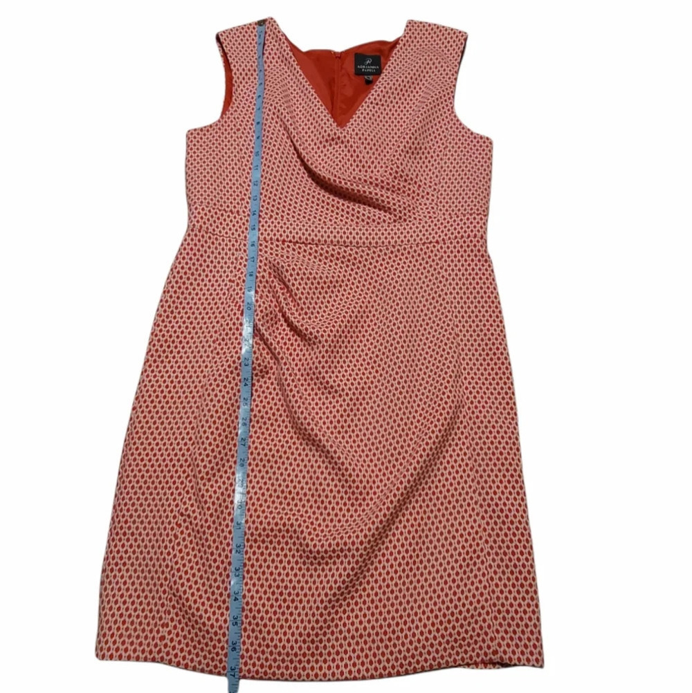 Adriana papell V-neck dress - Picture 4 of 7